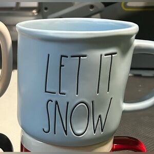 Rae Dunn let it snow mug